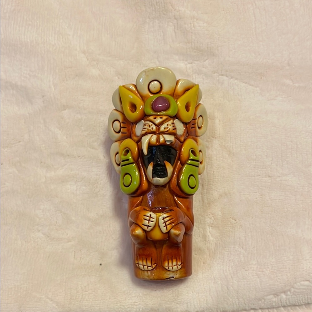 Handcrafted Mexican Aztec Tequila Shot Glass